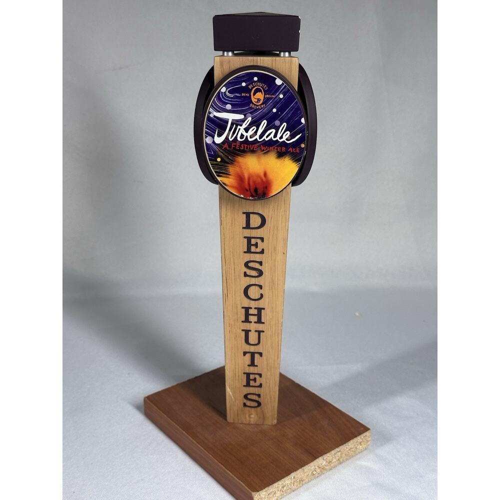 Deschutes Brewery Oregon 11” Wooden Beer Tap Handle Man Cave Bar